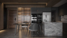 Dat Hip - Free 3D Living Room - Kitchen Interior Model Download 