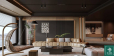 3D Model of Living Room Interior For Free Download