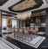 Anh Tehu - 3D Indochine Living Room - Kitchen Interior Model Download 