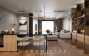 Cao Van Luan - 3D Living Room - Kitchen Interior Model Download 