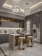 Dat Nguyen - Free 3D Living Room- Kitchen Interior Model Download 