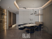 Huy Pham - 3D Living Room - Kitchen Interior Model Download 