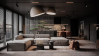 Mai -  3D Interior Kitchen – Livingroom 104 Scene 3dsmax 