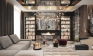  Mai - 3D Interior Kitchen – Livingroom 225 Scene 3dsmax