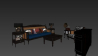 Dinh Nam - Free 3D Interior Living Room Model Download