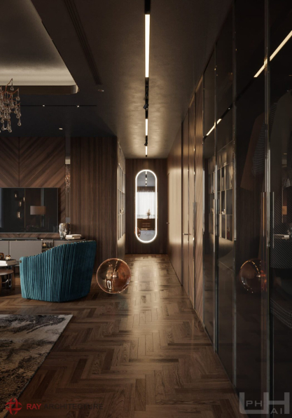 3D Furniture Set Apartment Model Download by Doan Phu Hai