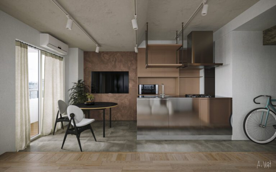 Anh Viet Tran - Free 3D Apartment Interior Model Download 
