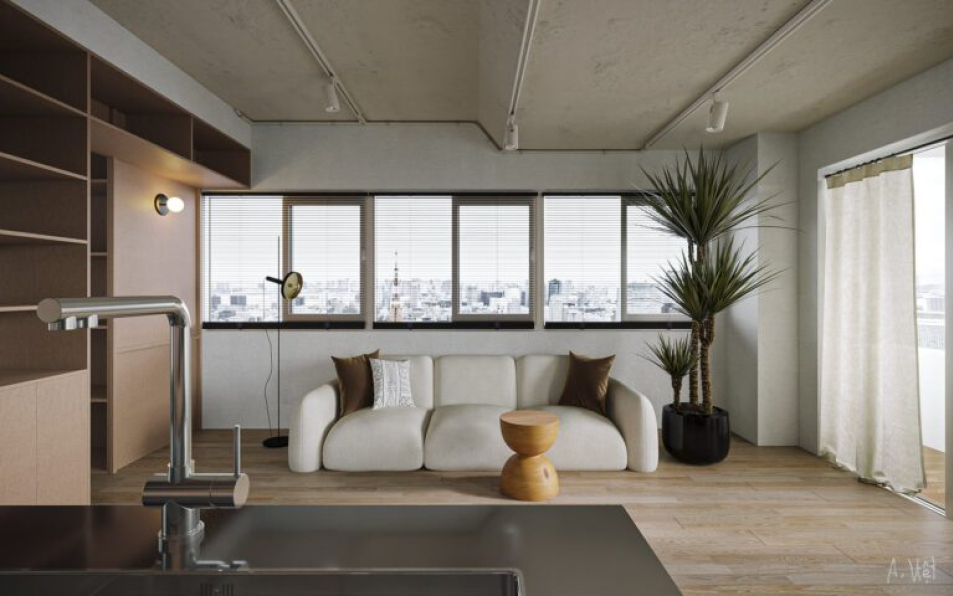 Anh Viet Tran - Free 3D Apartment Interior Model Download 