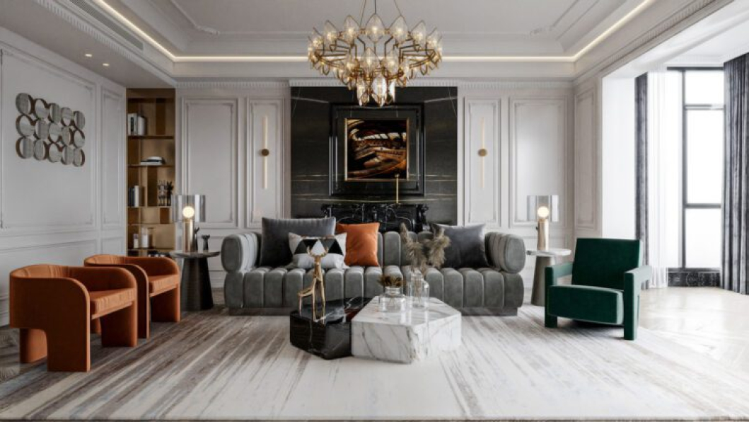 Doan Nguyen - Free 3D Living Room Interior Model Download