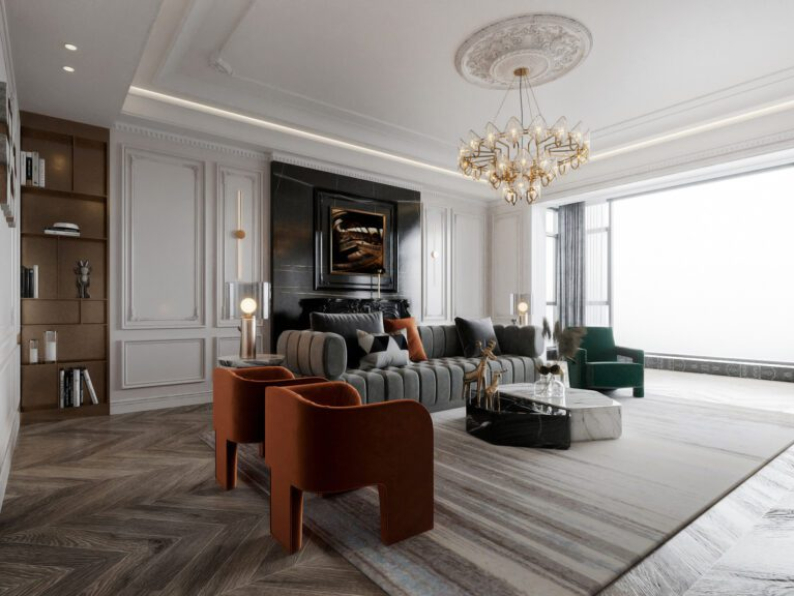 Doan Nguyen - Free 3D Living Room Interior Model Download