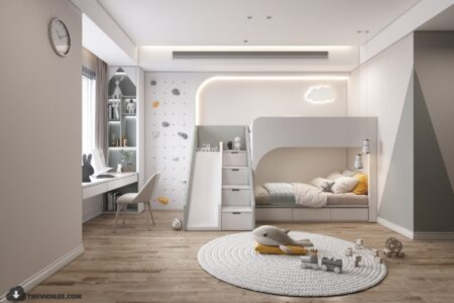 Huy Hieu Lee - Free 3D Children Room Interior Model Download