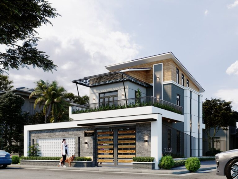 Do Van  Thinh - Free 3D House Exterior Model Download 