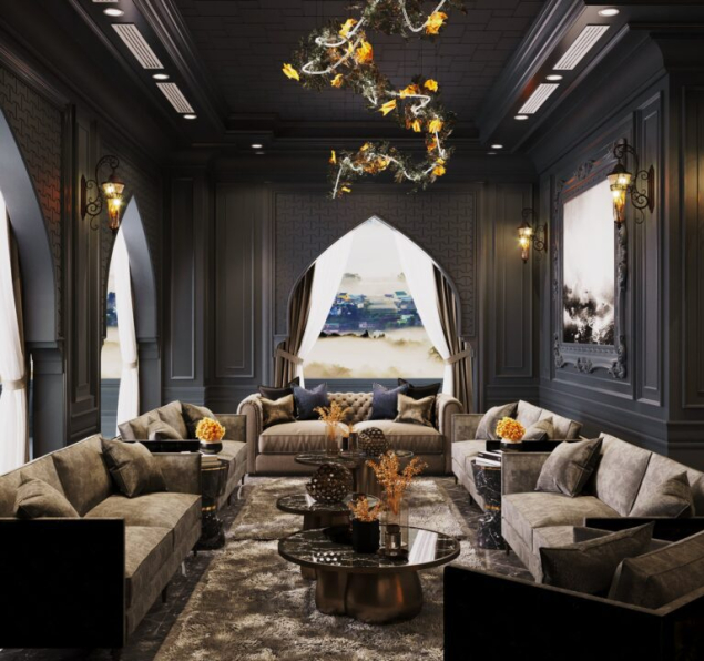 Tuan Dat -  Free 3D Living Room Interior Model Download