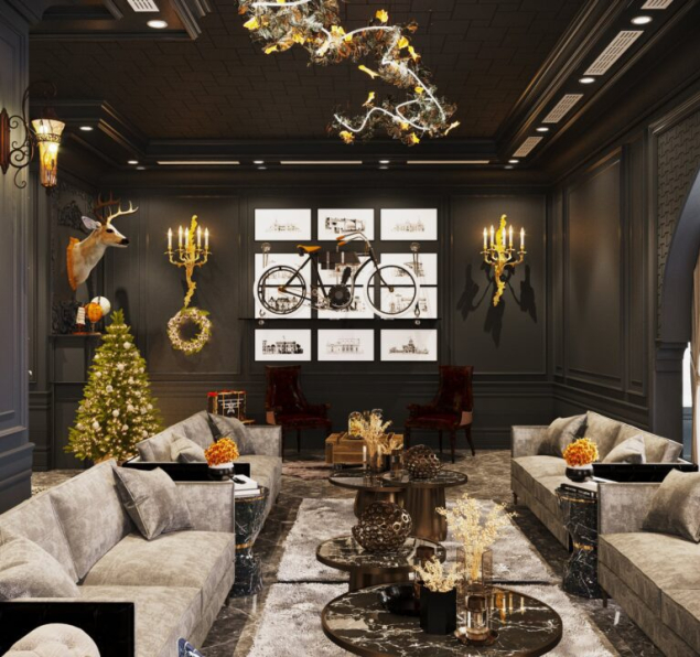 Tuan Dat -  Free 3D Living Room Interior Model Download
