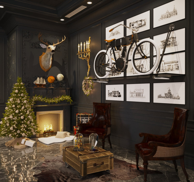Tuan Dat -  Free 3D Living Room Interior Model Download