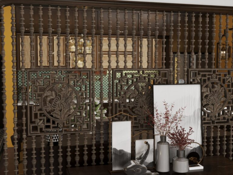 Tuan Dat - 3D Indochine Interior Model Download 