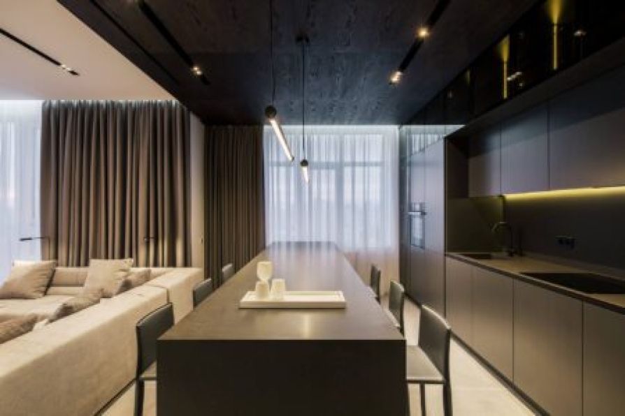 Mai Long - Free 3D Kitchen Room Interior Model Download 