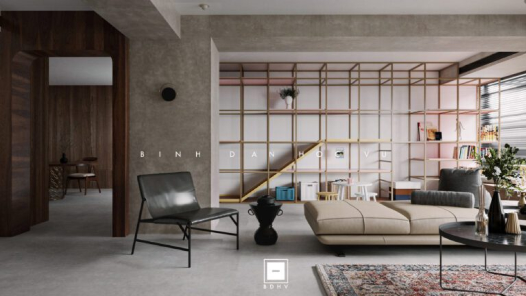An Ngoc - Free 3D Living Room Interior Model Download 