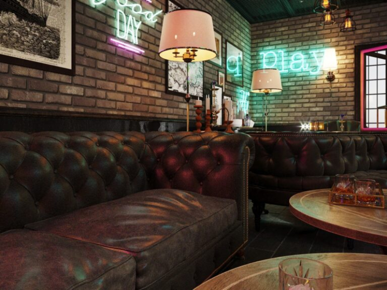 Tuan Dat - 3D Bar Restaurant Interior Scene Model For Free Download