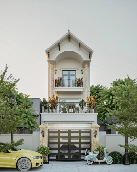 Dang Ba Quyet - 3D House Exterior Model Download 
