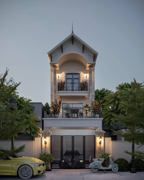 Dang Ba Quyet - 3D House Exterior Model Download 