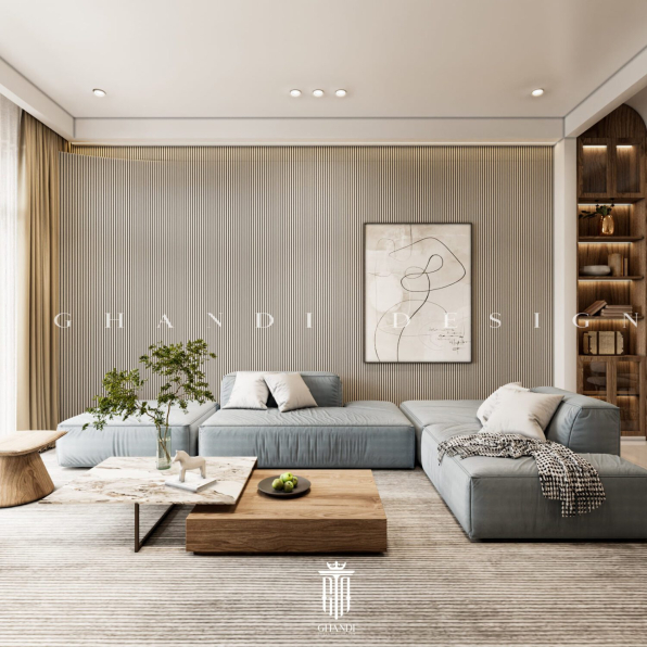 Luu Dao Tu - 3D Living Room Interior Model Download 