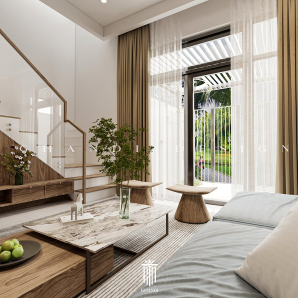 Luu Dao Tu - 3D Living Room Interior Model Download 