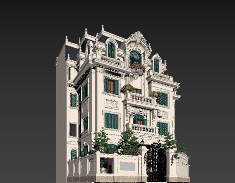 Cao Duy Phuong - Download Free 3D Exterior 