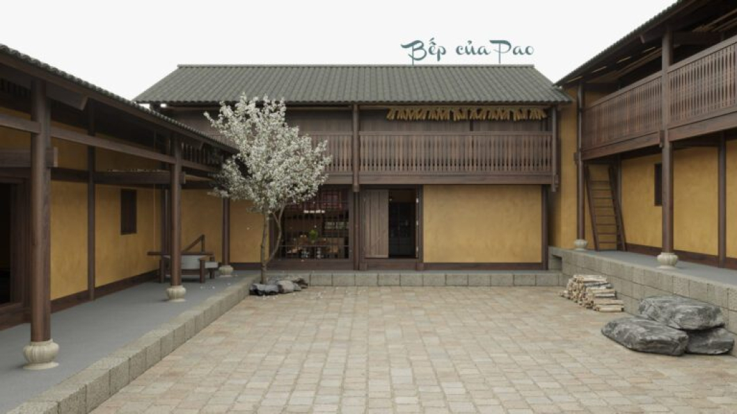 Thang Le - Download Free 3D Interior PAO Kitchen Model 