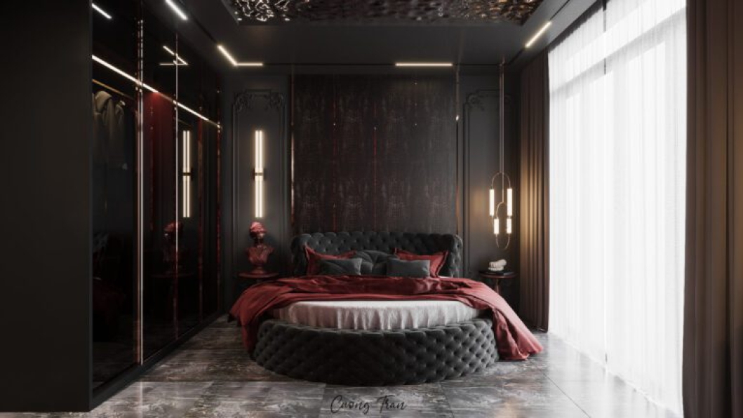 Cuong Tran - Download Free 3D Bedroom Interior Model 