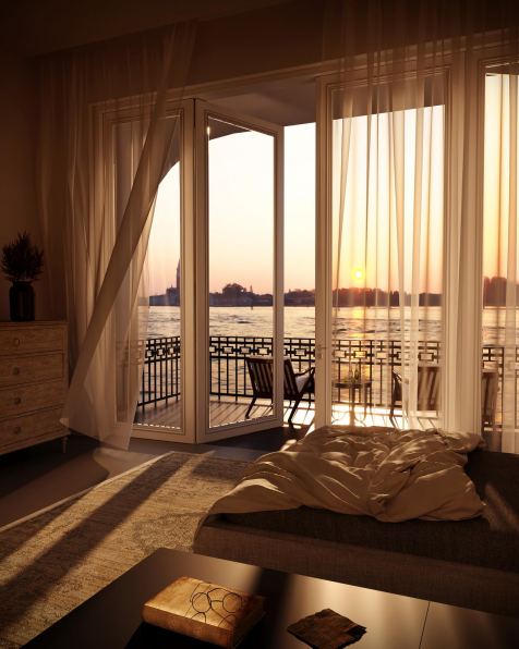 Uri Bean - 3D Sunset on the beach with Corona Extra Model 