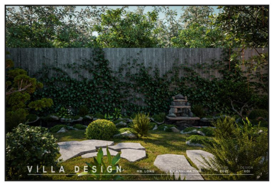 Tan Nguyen - 3D Model Exterior Villa File 3dsmax 