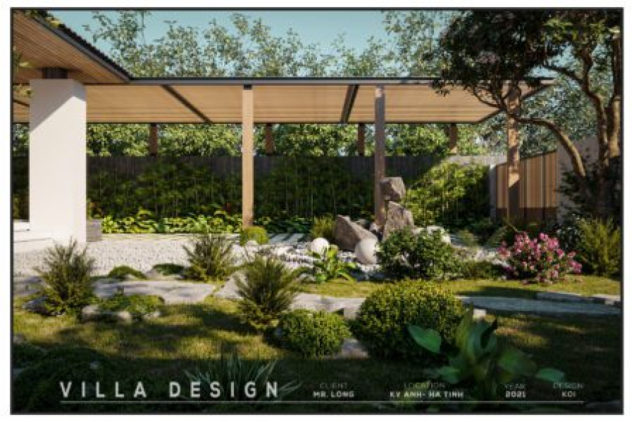 Tan Nguyen - 3D Model Exterior Villa File 3dsmax 