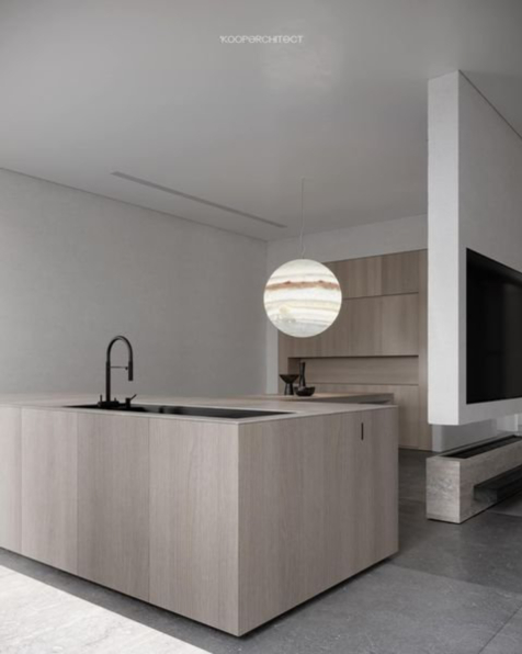 Nguyen Hanh Nhi - Download Free Living Room- Kitchen Interior Model 