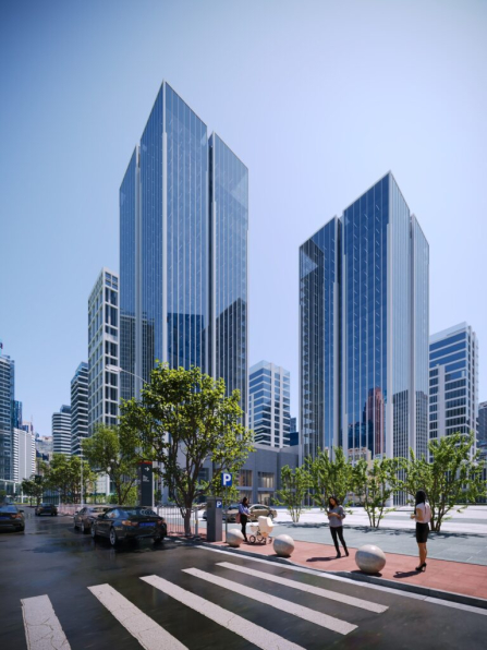  Download Free 3D Office building Exterior Model