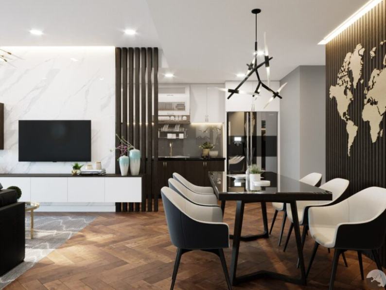 Minh Quang - 3D Model of Apartment Interior For Free Download