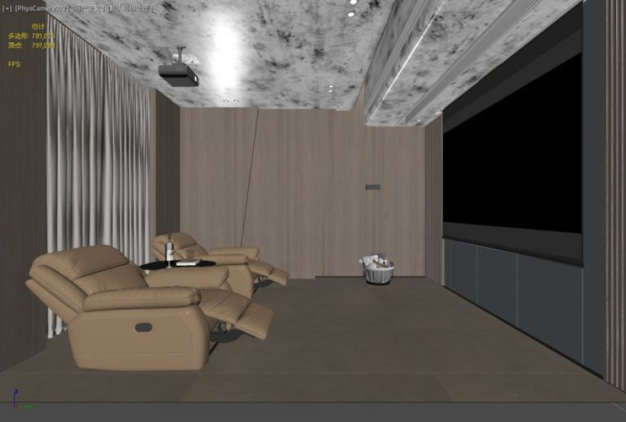 Dinh Thanh - 3D Massage Interior Model Download 