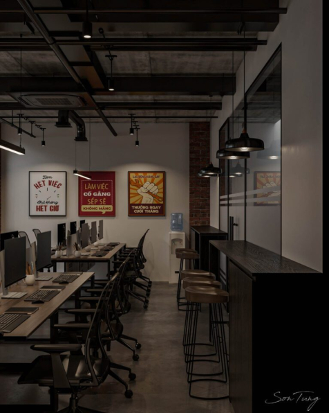 Son Tung - 3D Office Room Inter Model Download 