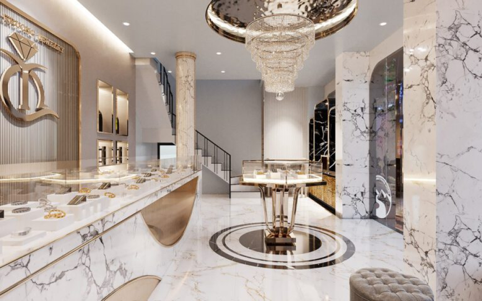 Vu Huy Hien - Free 3D Diamond Store Interior Model Download 