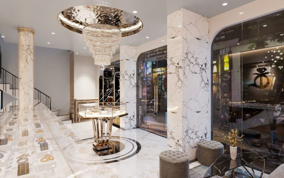 Vu Huy Hien - Free 3D Diamond Store Interior Model Download 