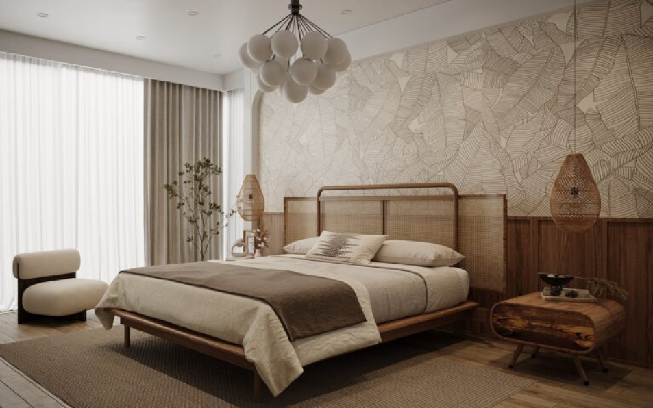 Tran Hai Yen - Free 3D Bedroom Interior Model Download 