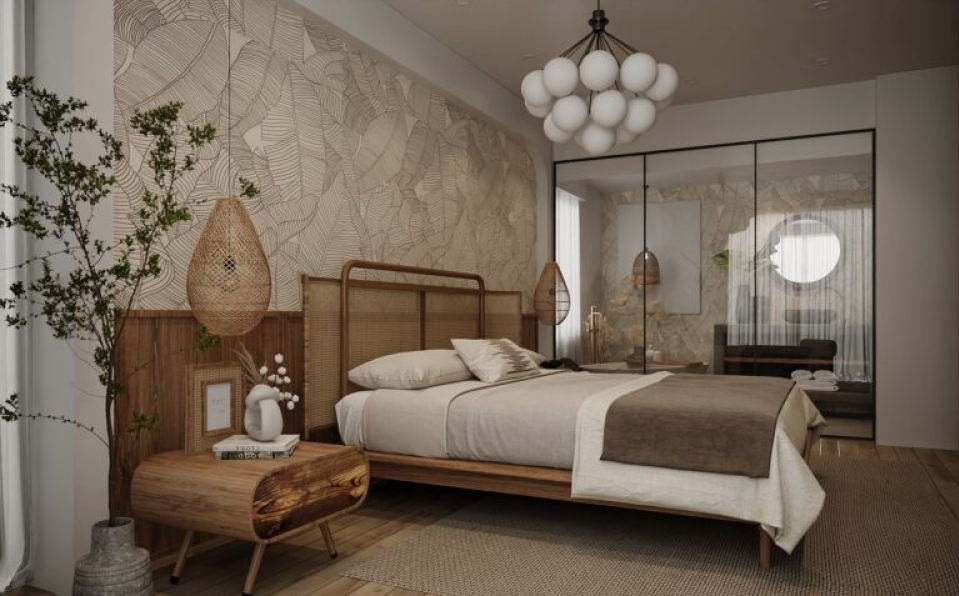 Tran Hai Yen - Free 3D Bedroom Interior Model Download 