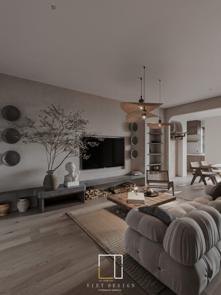 Quoc Quyen - 3D Wabi- Sabi Interior Model Download 