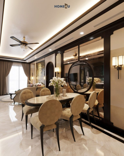  By Duong Bui - 3D Indochine Apartment Interior Model Download
