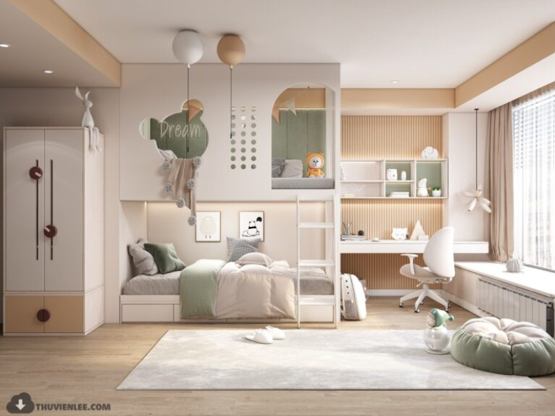  Huy Hieu Lee - Download Free Children Room Interior Model