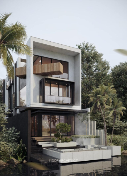 Nguyen Hanh Nhi - 3D Villa Exterior Model Download 