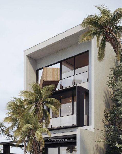 Nguyen Hanh Nhi - 3D Villa Exterior Model Download 