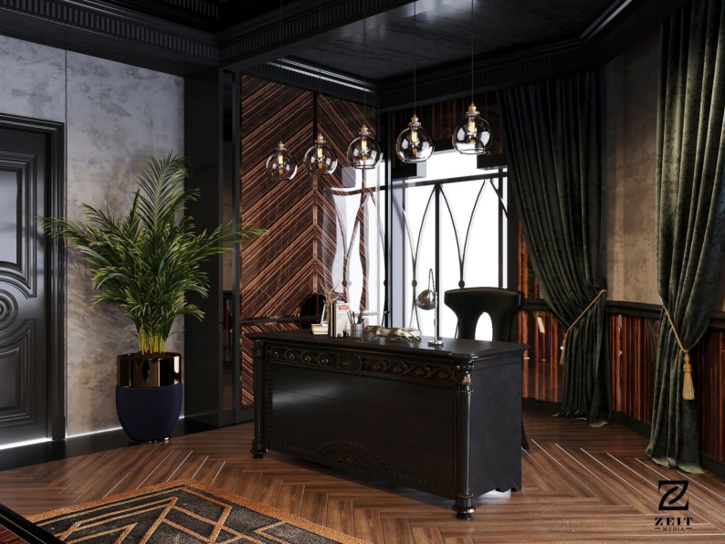 Bach Vu - Download Free Office Room Interior Model