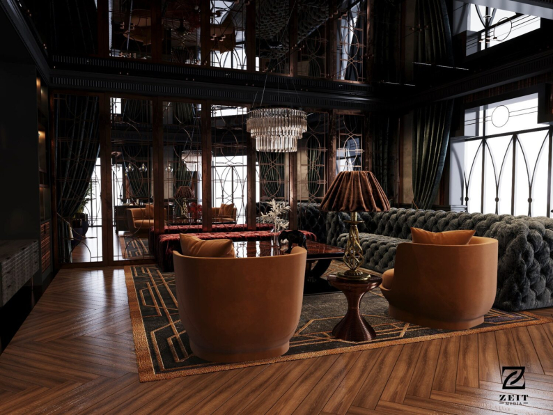 Bach Vu - Download Free Office Room Interior Model