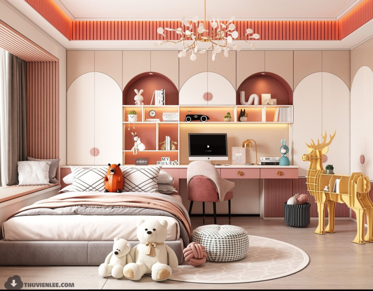 Huy Hieu Lee - Download Free Children Room Interior Model 